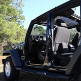 Jeep Wrangler JK Front Door Mesh Sun Shade Top Cover