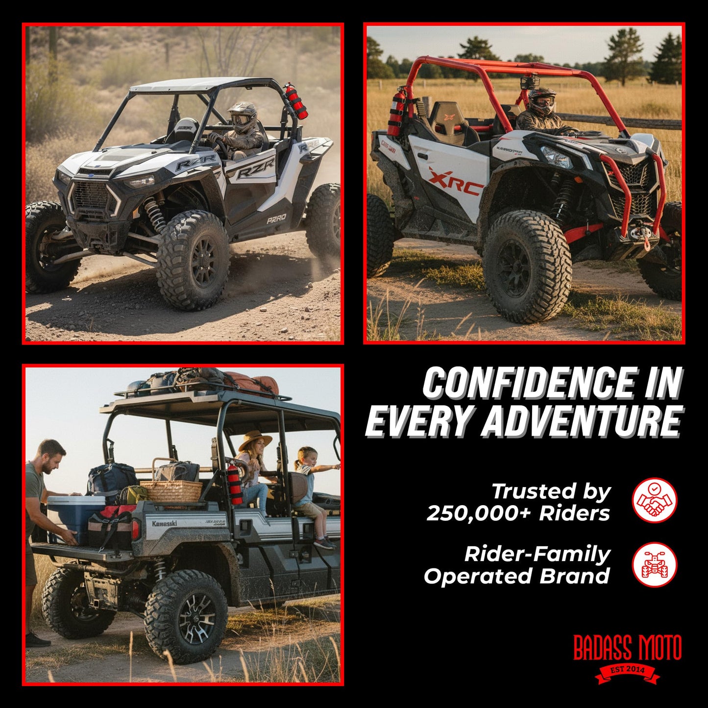 UTV Fire Extinguisher Mount