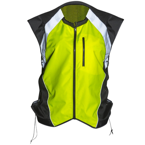 Motorcycle Hi-Viz Vest Yellow