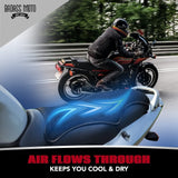 Long 3D Mesh Motorcycle Seat Cushion