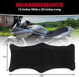 Long 3D Mesh Motorcycle Seat Cushion
