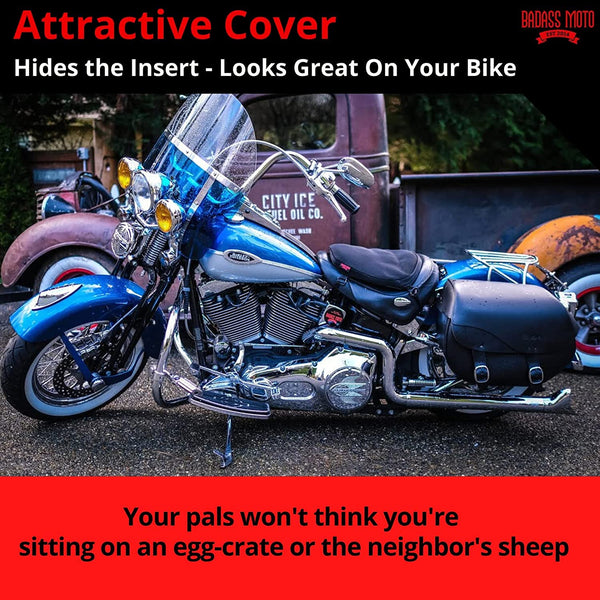 Motorcycle Seat Air Cushion Water Fillable — Biker Beanie Helmets
