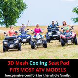 3D Mesh ATV Seat Covers