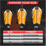 Motorcycle Hi-Viz Vest Orange