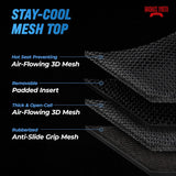 3D Mesh Motorcycle Seat Cover - Cruiser