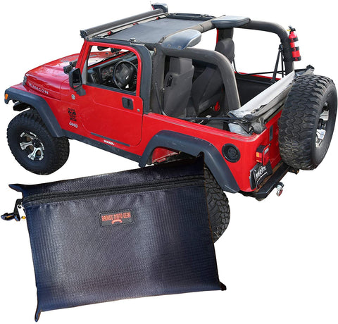 Jeep Wrangler TJ Front Mesh Sun Shade Top Cover