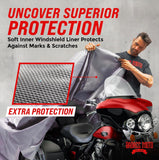 Motorcycle Cover Large - Light Gray