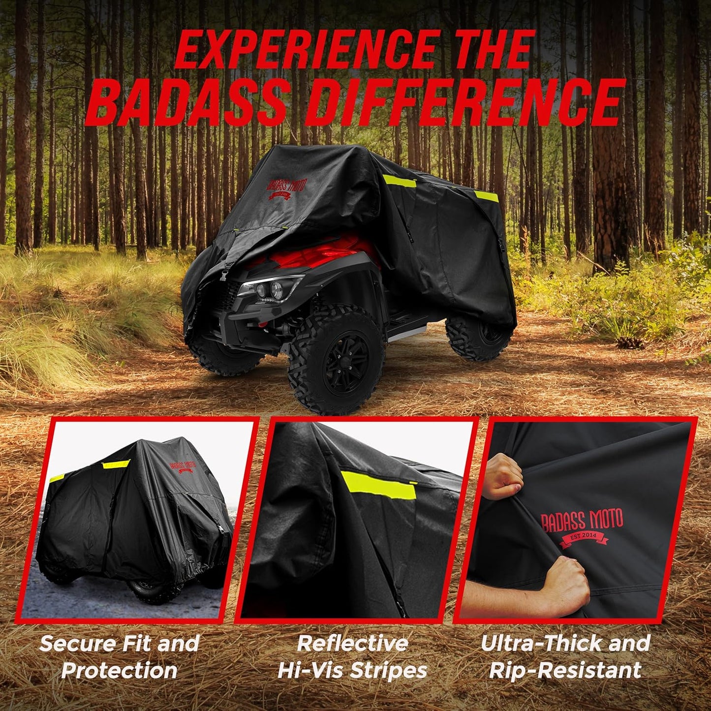 ATV Cover Medium - NoZip 86"