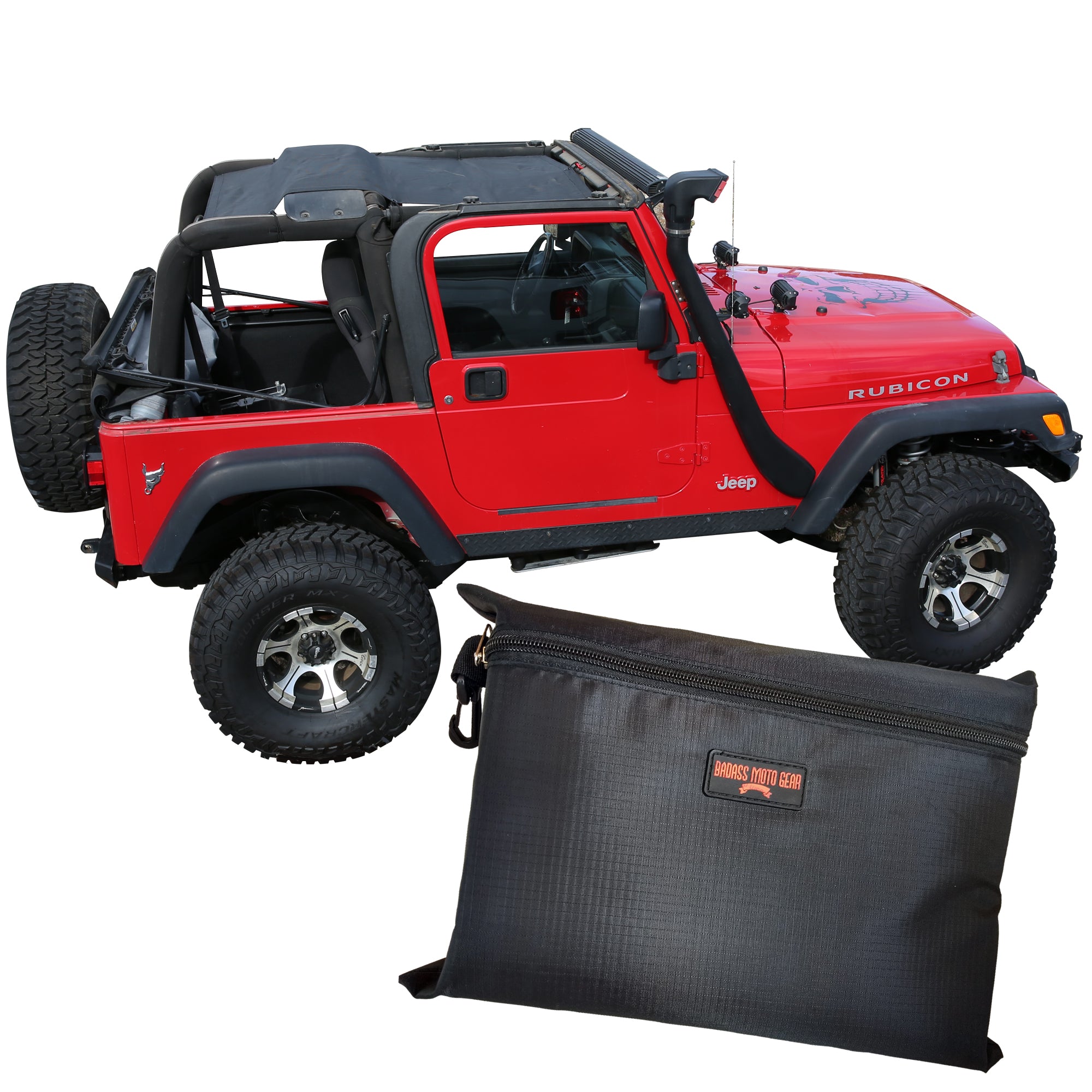 Jeep Wrangler TJ Mesh Sun Shade Top Cover