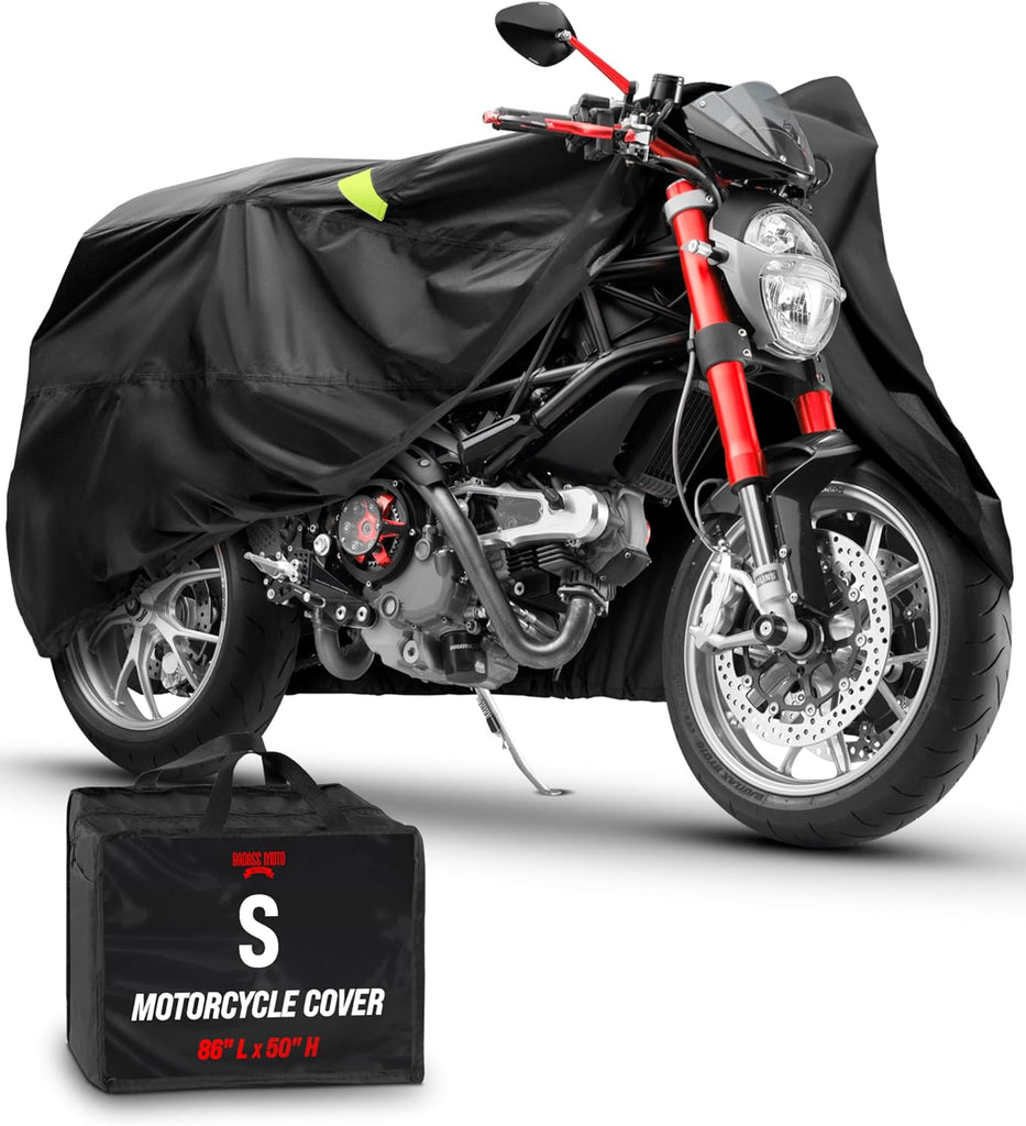 Motorcycle store weather cover