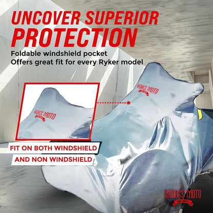 Ultimate All Weather Can Am Ryker Cover Light Gray