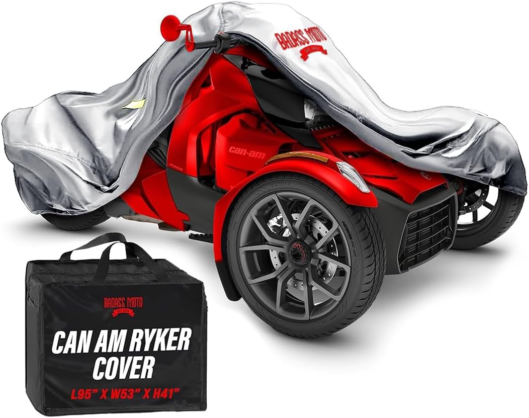 Ultimate All Weather Can Am Ryker Cover Light Gray