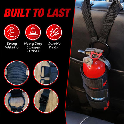 Car Fire Extinguisher Mount - SEAT