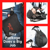 Motorcycle Folding Helmet backpack