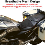 3d Mesh Motorcycle Seat Pad Butt Protector